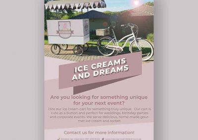 Ice Creams and Dreams – Flyer Design